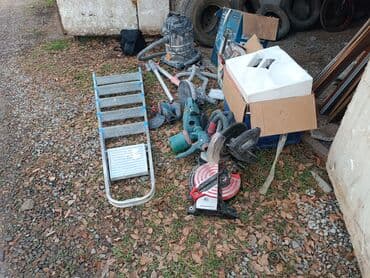 шлифовальная машина по дереву для пола: Комплект инструментов 1.торцовочный пила,. 2. краска пульт бошовкий — 2