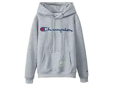 толстовка: Мужская толстовка, XL, Champion, Новый, цвет - Черный, Платная доставка — 3