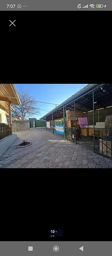 Кыймылсыз мүлк: 🔥🔥🔥Продаётся дом 💸= 265.000$ Район : Чон Арык Характеристика — 9