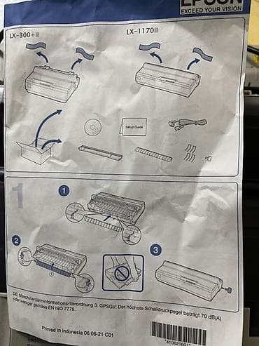 книга для чтения 3 класс: Матричный принтер Epson LX‑300+II Картридж ленту надо будет поменять — 3