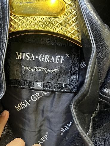 продаю бомбер: Мужская кожаная куртка MISA•GRAFF в связи с закрытием магазина - — 2