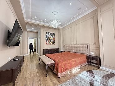 flat osh: 3 комнаты, С мебелью полностью — 10