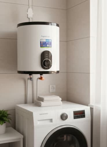 нагреватель для аквариума: Водонагреватель Aqualuxe цилиндрической формы в белом корпусе с — 1