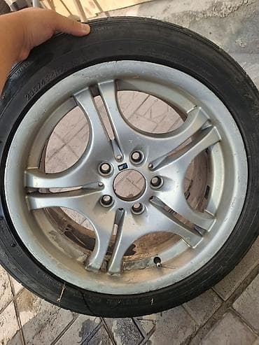 17: Колеса в сборе 235 / 45 / R 17, Всесезонная, Б/у, 1 шт, Легковые, Литые, отверстий - 5 — 1