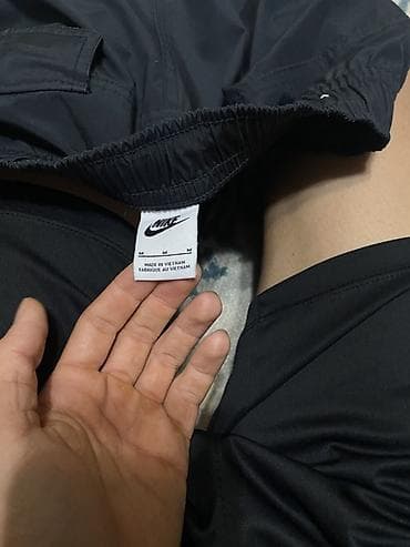 nike react: Мужские брюки, M, Nike, Б/у, цвет - Черный, Самовывоз, Платная доставка — 3