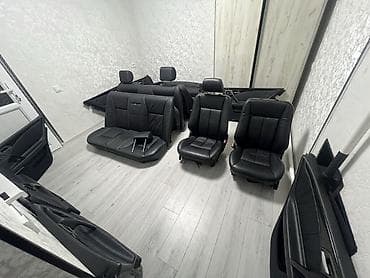 Комплект сидений, Кожа, Mercedes-Benz 1998 г., Б/у, Оригинал, Япония