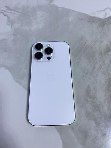 iphone s5: IPhone 16 Pro, Б/у, 256 ГБ, Белый, Чехол, 91 % — 3