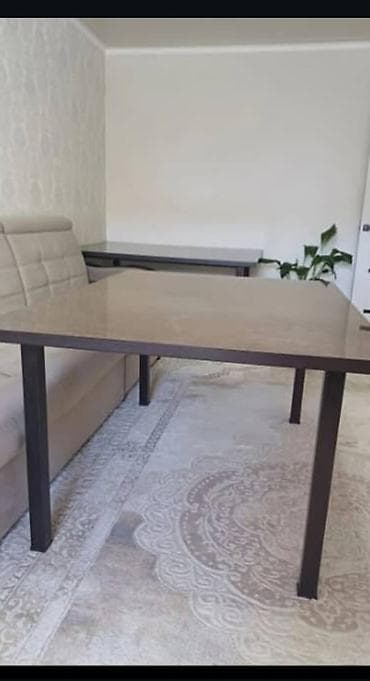 office table: Обеденный стол прямоугольный, современный дизайн. - Столешница — 1