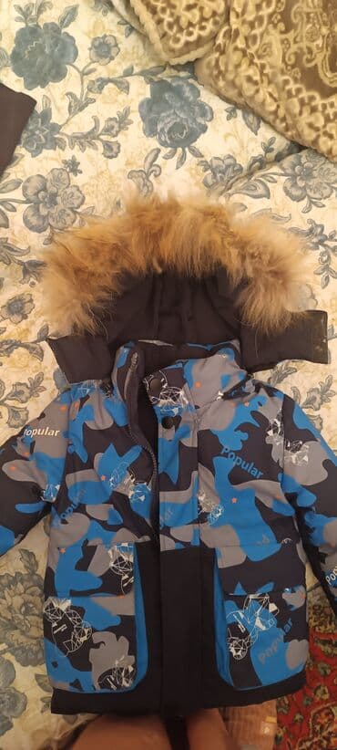 куртка зимняя на девочку: Продаю: 1. Куртку на мальчика на год-2.Размер 110.Почти — 3