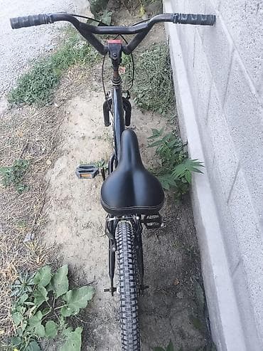 ram 2500: BMX-велосипед Truk RocT (20") - Рама из стали, цвет чёрный с белыми — 4