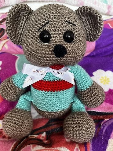 Игрушки ручной работы вызота 28 _30 см довольно крупные