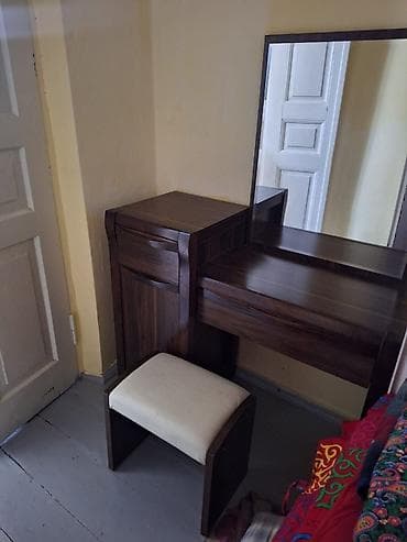 Мебель: Спальный гарнитур, Двуспальная кровать, Дерево, цвет - Коричневый — 4