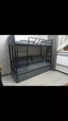 спалный кровать бу: Двухъярусная кровать, Новый, С выкатной системой — 4