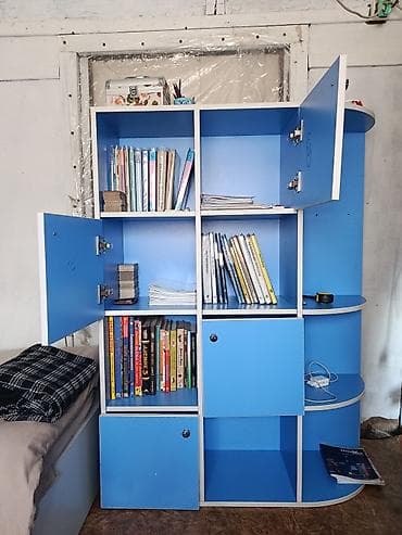 маматов мебель: Китеп үчүн шкаф, ЛДСП — 3