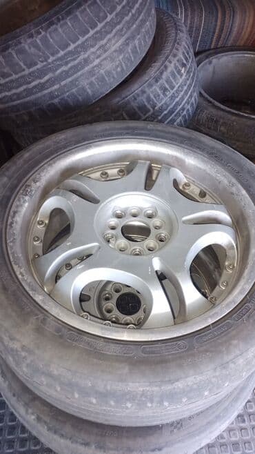 16 диски спринтер: Куйма Дисктер R 18 Комплект, тешиктери - 5, Колдонулган — 3