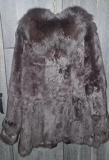 мужской кожаный плащ: Шуба, Короткая модель, M — 2