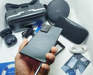 boya m1: Samsung Galaxy Note 20 Ultra, Б/у, 512 ГБ, цвет - Черный, 1 SIM, eSIM — 2