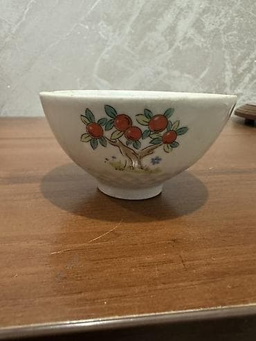 dish sets: 42 предмета, Наборы керамических, покрытых глазурью пиал, кесе малые — 5