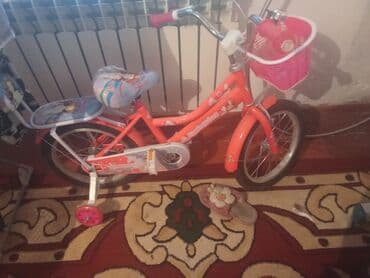 рейтинг детских велосипедов от 3 лет: Детский велосипед, 4-колесный, 4 - 6 лет, Для девочки, Новый — 6