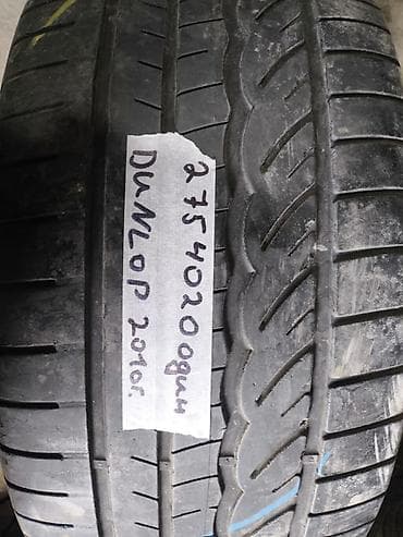 10 r20: Шины 275 / 40 / R 20, Лето, Б/у, 1 шт, Легковые, Dunlop — 1