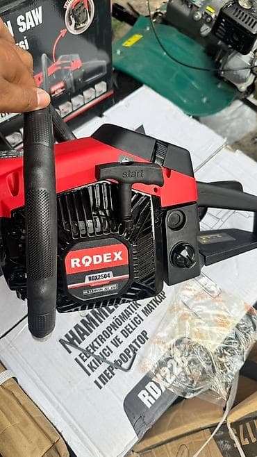 Бензопила RODEX RDX2504 - Тип: бензиновая цепная пила (Gasoline Chain lalafo.kg да Бензопила RODEX RDX2504 - Тип: бензиновая цепная пила (Gasoline Chain