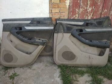 добор на двери: Межкомнатная дверь со стеклом, Б/у — 2