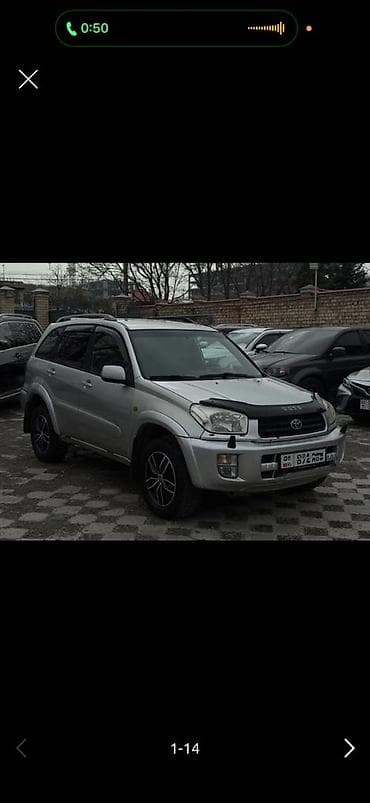 Toyota RAV4: 2003 г., 2 л, Автомат, Кроссовер