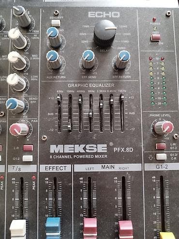 air mix: Микшер MEKSE PFX.8D (8 каналов). ПО ВСЕМ ВОПРОСАМ ЗВОНИТЬ ПО — 2