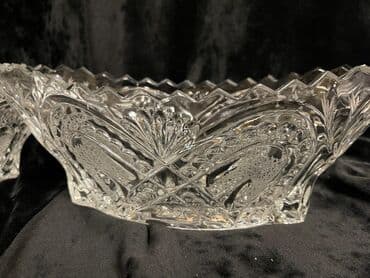 куплю посуды: Хрустальные вазы, салаьники, фрутовницы. Классика чешского хрусталя! — 7
