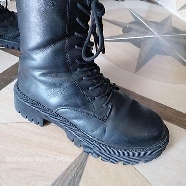 Жеке буюмдар: Ботинки женские евро зима 36 размер. Натуральная кожа, производство — 4