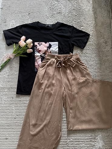 женские трусы стринги: Женские домашние/повседневные брюки свободного кроя - Посадка — 7