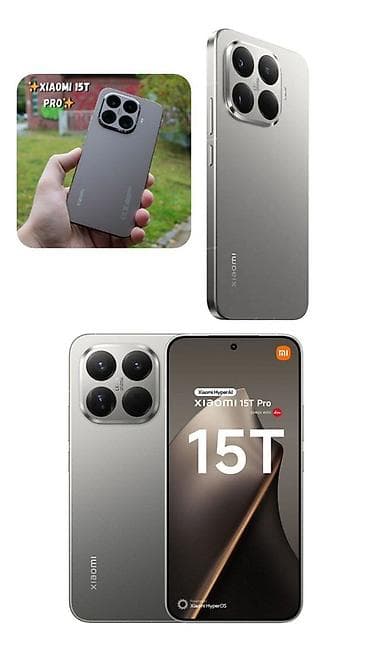 Техника жана электроника: Xiaomi, 15 Pro, Колдонулган, 512 ГБ, түсү - Боз, 2 SIM — 1