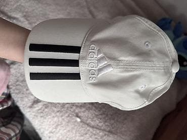 адидас шапка: Кепка, Бейсболка, Козырек: Изогнутый, С вышивкой — 1