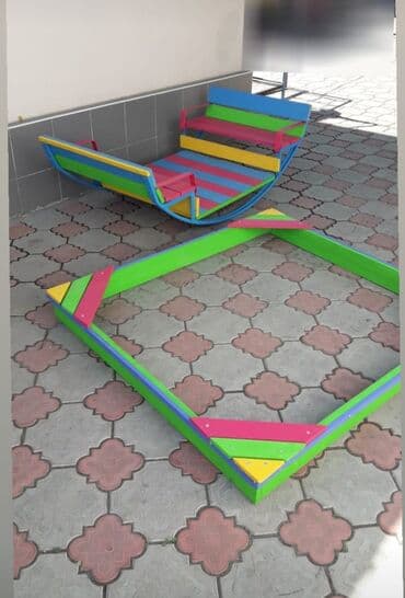 песочница детская: Песочницы качели лодочки качалки балансир турники — 2