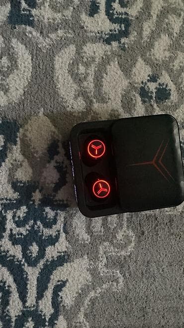Аудиотехника: Игровые беспроводные наушники TWS с подсветкой и LED‑дисплеем заряда — 3