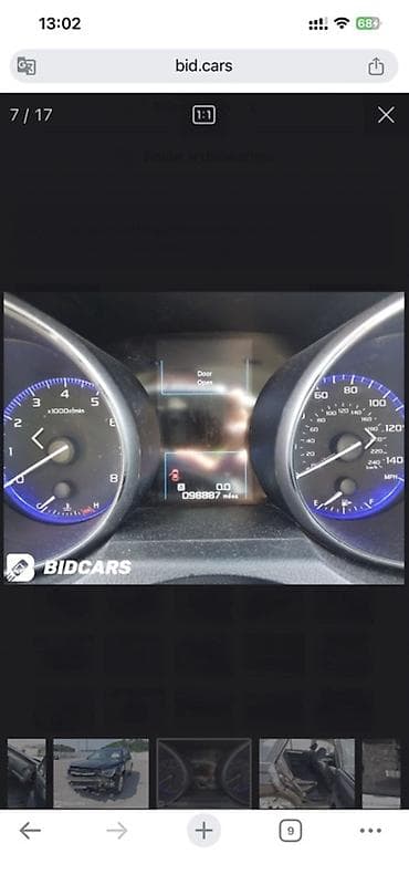 дворник фар: Subaru Outback: 2019 г., 2.5 л, Автомат, Бензин, Универсал — 8