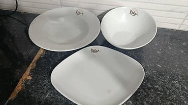 Кухонные принадлежности: Набор белой столовой посуды Relax - Материал: фарфор/керамика — 2