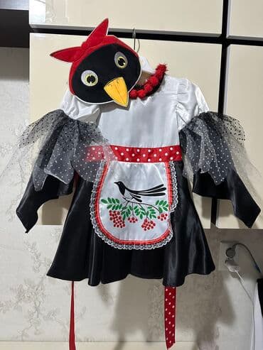 чертёж дома: Новогодний карнавальный костюм “сорока” для девочек! Заказывали с — 7