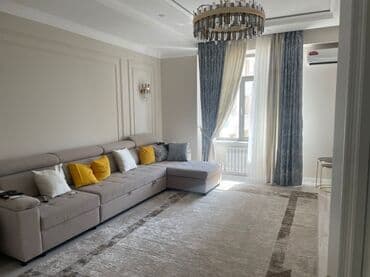 срочно сниму квартиру в районе кирком стром на долгий срок: 2 комнаты, Агентство недвижимости, Без подселения, С мебелью полностью — 5