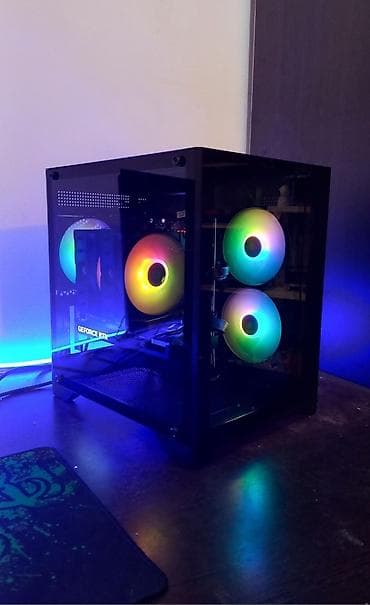 Компьютер, ядер - 14, ОЗУ 16 ГБ, Для несложных задач, Б/у, Intel Core i7, NVIDIA GeForce RTX 4060, HDD + SSD