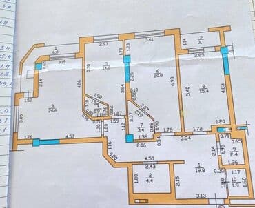 кв дордой: 3 комнаты, 120 м², Элитка, 9 этаж, Дизайнерский ремонт — 13