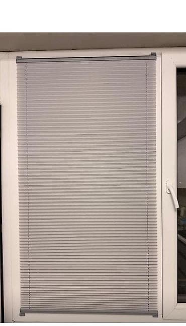 bed sheet: Рулонная шторка/жалюзи плиссе с направляющими. Абсолютно новая, 2 — 4