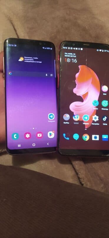 планшет бу бишкек: Samsung Galaxy S8, Колдонулган, 64 ГБ, түсү - Көк, 2 SIM — 2