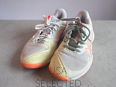 40: Мужские кроссовки, 40, Asics, Б/у, цвет - Серый, Самовывоз, Платная доставка — 1