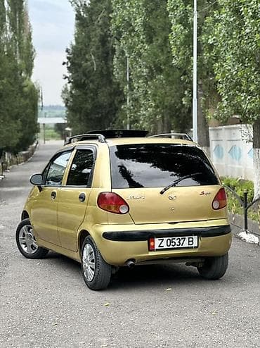 Унаа: Daewoo Matiz: 1998 г., 0.8 л, Кол менен иштөөчү, Бензин, Хетчбек — 3