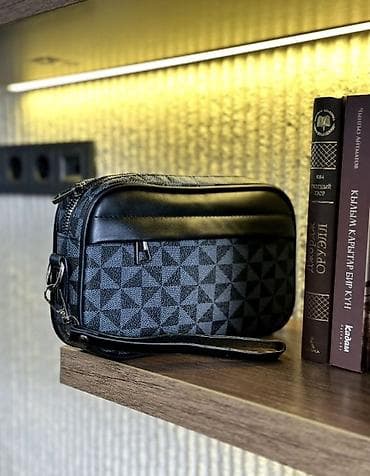 кошелек мужской бишкек: Мужская сумка через плечо/на запястье - Форм-фактор: компактная — 1