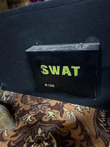 dj controller: Активный сабвуфер SWAT M-1500 Продам активный автомобильный сабвуфер — 3