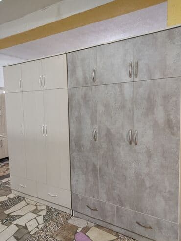 шифоньеры в рассрочку: Шкаф для одежды, Новый, Прямой, ЛДСП — 11