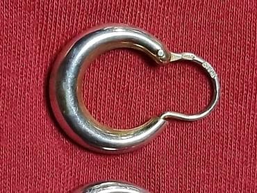 samsung buds 2: Серебряные серьги, Без вставки, Женские, Новый — 3