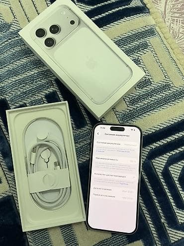сколько стоит iphone 6s: IPhone 17 Pro, 256 ГБ, Matte Silver, Защитное стекло, Кабель, Коробка, 100 % — 2